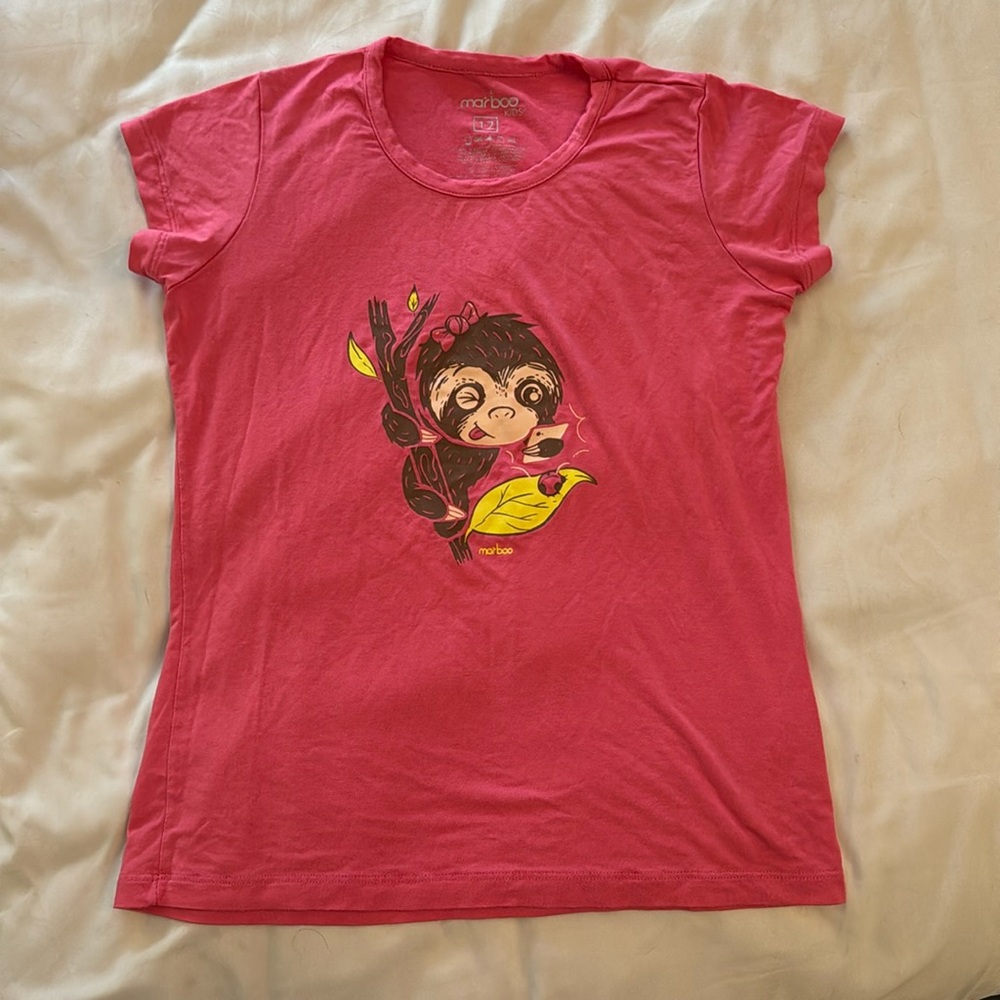 Marboo Girls Costa Rica Sloth Tee
